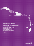 Portada de Estado de las migraciones que atañen a la República Dominicana 2020