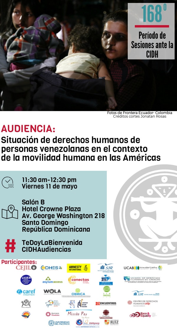 Imagen de Situación de personas migrantes venezolanas, objeto de una audiencia temática ante la CIDH en República Dominicana