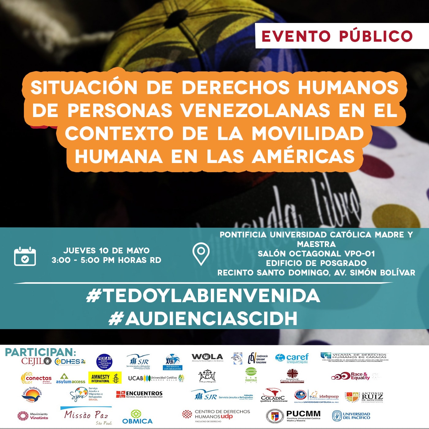 Imagen de Encuentro de sociedad civil sobre la crisis de movilidad venezolana previo a las audiencia de CIDH