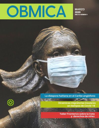 Portada de Boletín OBMICA Marzo 2020