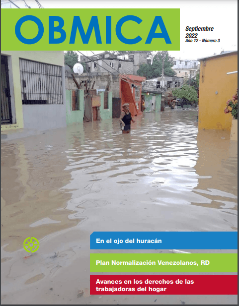 Portada de Boletín OBMICA Septiembre 2022