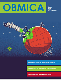 Portada de Boletín OBMICA Marzo de 2021