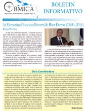 Portada de Boletín, Septiembre 2016