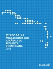 Portada de Estado de las migraciones que atañen a República Dominicana 2016