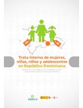 Portada de Trata interna, de mujeres, niñas, niños y adolescentes en la República Dominicana