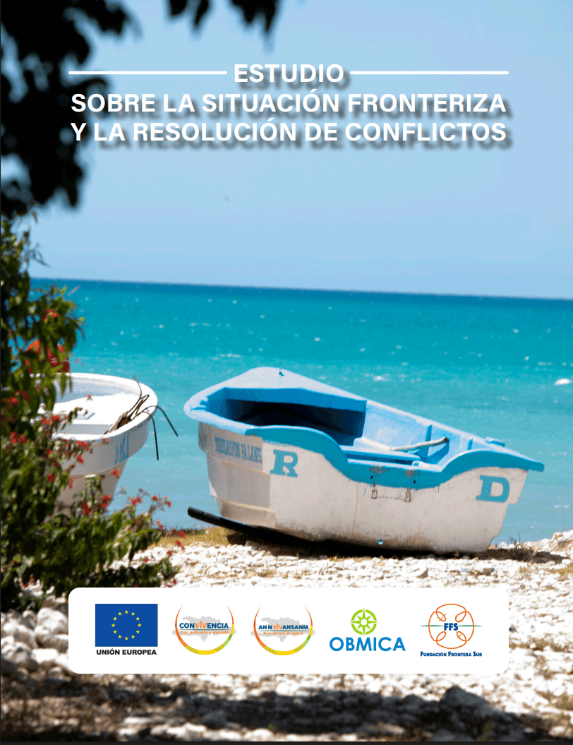 Portada de Estudio sobre la situación fronteriza y la resolución de conflictos